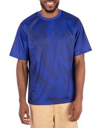 Burberry - Floral Print Crew Neck T-Shirt - Lyst