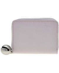 Burberry - Ekd Zip-Around Leather Wallet - Lyst