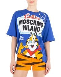 Moschino - Tony The Tiger Oversized T-shirt - Lyst