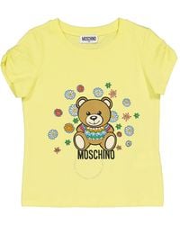 Moschino - Girls Lemon Logo-print Cotton T-shirt - Lyst
