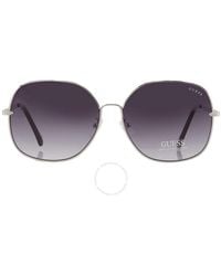 Guess Factory - Smoke Gradient Butterfly Sunglasses Gf0385 10b 61 - Lyst