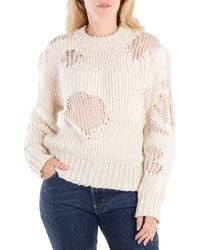 Chloé - Ladies Iconic Milk Distressed Sweater - Lyst