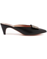 Bally - Silvey 55 Pointed-Toe Leather Pumps, Brand Size 37 Us - Lyst
