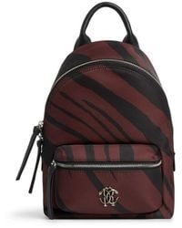 Roberto Cavalli - Sienna Mini Zebra Print Backpack - Lyst