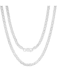 Kylie Harper - Italian Sterling Mariner Chain - Lyst