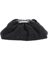 Philipp Plein - Crystal Embroidered Mini Pillow Clutch Bag - Lyst