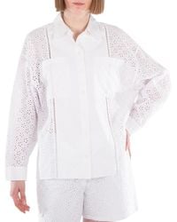 KENZO - Classic Collar Long Sleeve Shirt, Brand Size 42 (Us - Lyst