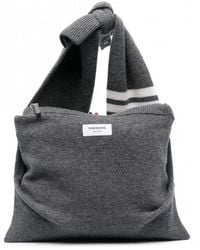 Thom Browne - Med Jersey Stitch Merino Sweater Shell Bag - Lyst