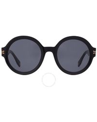 Marc Jacobs - Grey Round Sunglasses Mj 1036/s 0rhl/ir51 - Lyst