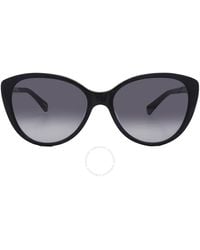Kate Spade - Dark Grey Shaded Cat Eye Sunglasses Visalia/g/s 0807/9o 55 - Lyst