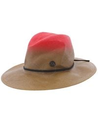 Maison Michel - Ladies Zango Tie Dye Fedora Hat - Lyst