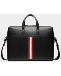 Bally - Mythos Bovine Leather Briefcase - Lyst