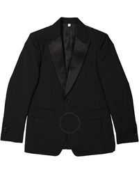 Burberry - English-fit Rhinestone Mohair And Wool Tailored Jacket - Lyst