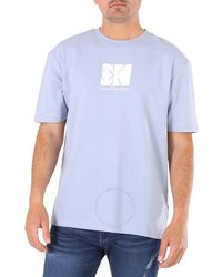 Calvin Klein - Silver Sky Infinite Cool Logo Print Short Sleeve T-shirt - Lyst