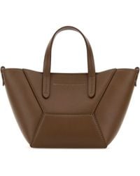 Brunello Cucinelli - Mid Leather Handbag - Lyst