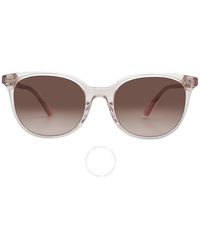 Kate Spade - Brown Pink Gradient Oval Sunglasses Andria/s 035j/m2 51 - Lyst