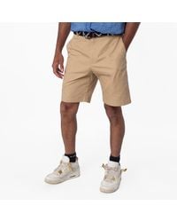Burberry - Ekd Cotton Gabardine Shorts, Brand Size 46 (Waist - Lyst
