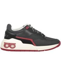 Ferragamo - Ferragamo Cosma Low Leather Sneaker - Lyst