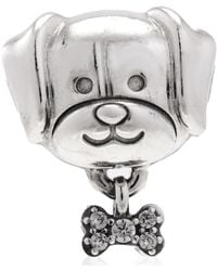 PANDORA - Airplane, Globe & Suitcase Dangle Charm - Lyst