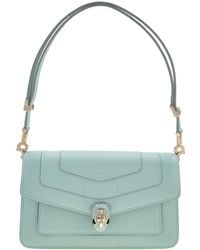 BVLGARI - Serpenti Forever Leather East-West Shoulder Bag - Lyst