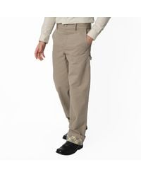 Burberry - Cotton Carpenter Trousers, Brand Size 46 (Waist - Lyst