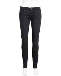 Burberry Low-rise Denim Skinny Jeans - Black