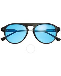 Simplify - Black Pilot Sunglasses - Lyst