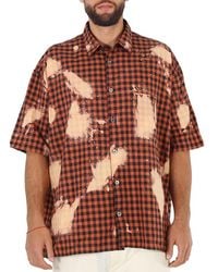 Etudes Studio - Check Illusion Cotton Shirt, Brand Size 44 (Us - Lyst