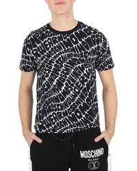 Moschino - Underwear Print Short-sleeve Cotton T-shirt - Lyst
