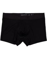 Calvin Klein - Cotton-Blend Trunks - Lyst