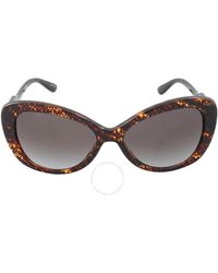 Michael Kors - Positano Dark Gradient Butterfly Sunglasses Mk2120 36678g - Lyst