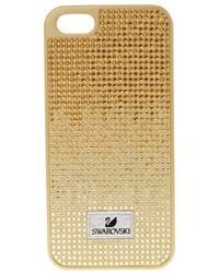 Swarovski - Thao Golden Pattern Smartphone Case 5050019 - Lyst