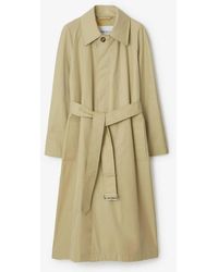 Burberry - Gabardine Bradford Car Coat, Brand Size 6 Us - Lyst
