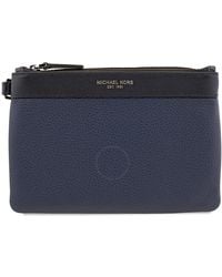 Michael Kors - Leather Small Travel Pouch - Lyst