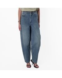 Zimmermann - Illustration Barrel Cotton Denim Jeans - Lyst