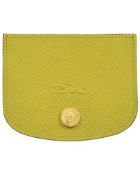 Longchamp - Epure Leather Card Holder - Lyst