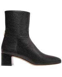 Bally - Daily Emblem Otavine Leather Boots, Brand Size 37 Us - Lyst