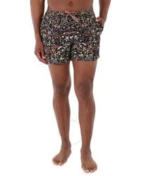 Burberry - Greenford Floral Print Nylon Swim Shorts - Lyst