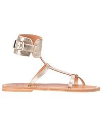 K. Jacques - Ankle Bracelet Caravelle Flat Sandals, Brand Size 38 (Us - Lyst