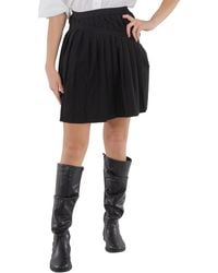 MM6 by Maison Margiela - Asymmetric Pleated Miniskirt, Brand Size 42 (Us - Lyst