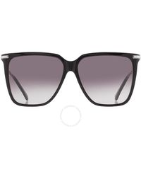 Calvin Klein - Brown Gradient Square Sunglasses Ck22531s 001 57 - Lyst
