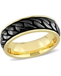 Amour - Ribbed Design Ring - Lyst