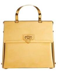 Ferragamo - Ferragamo Trifolio Small Handbag - Lyst