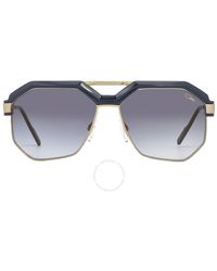 Cazal - Blue Gradient Navigator Sunglasses 9092 003 62 - Lyst