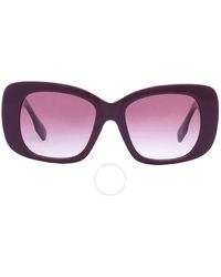Burberry - Violet Gradient Butterfly Sunglasses Be4410 39798h 52 - Lyst