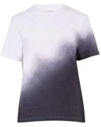 Ferragamo - Gradient-Dye Cotton T-Shirt - Lyst