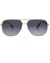 Marc Jacobs - Dark Grey Shaded Navigator Sunglasses Marc 633/s 0rhl/9o 60 - Lyst