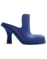 Burberry - Highland Rubber Mules, Brand Size 37 Us - Lyst