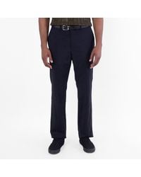 Fendi - Straight Leg Wool Trousers, Brand Size 50 (Waist - Lyst