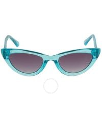 Guess - Grey Gradient Cat Eye Sunglasses - Lyst
